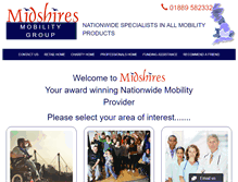 Tablet Screenshot of midshiresgroup.co.uk